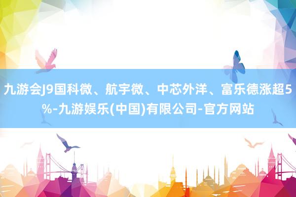 九游会J9国科微、航宇微、中芯外洋、富乐德涨超5%-九游娱乐(中国)有限公司-官方网站