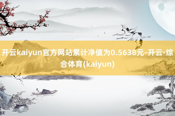 开云kaiyun官方网站累计净值为0.5638元-开云·综合体育(kaiyun)